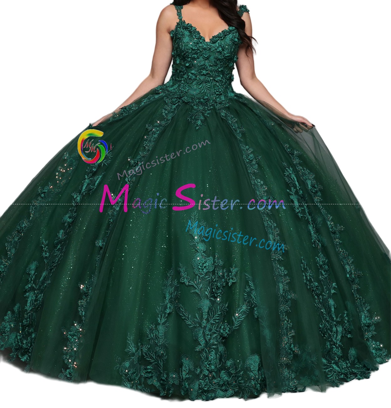 Topselling Emerald Green Quinceanera Dress