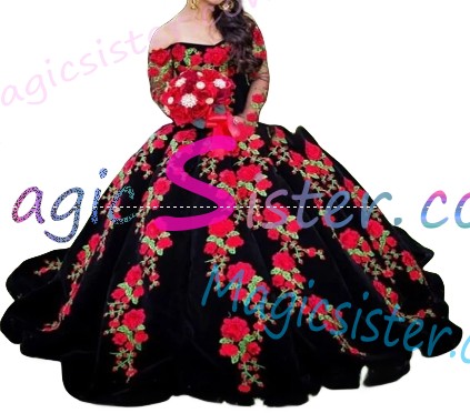 Hot Selling Instock Charro Dress