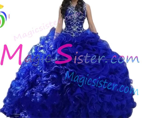 Beautiful Embroidery Charro Quinceanera Dress