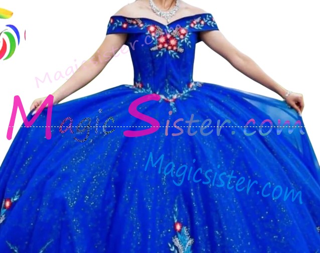 Hot Selling Embroidery Charro Quinceanera Dress