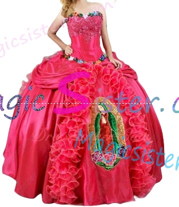 Hot Selling Embroidery Charro Quinceanera Dress