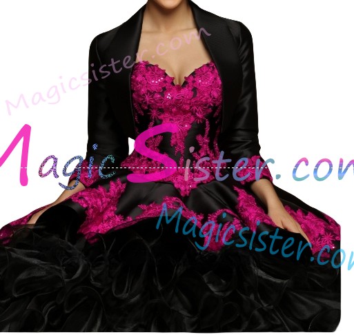 Hot Selling Embroidery Charro Quinceanera Dress