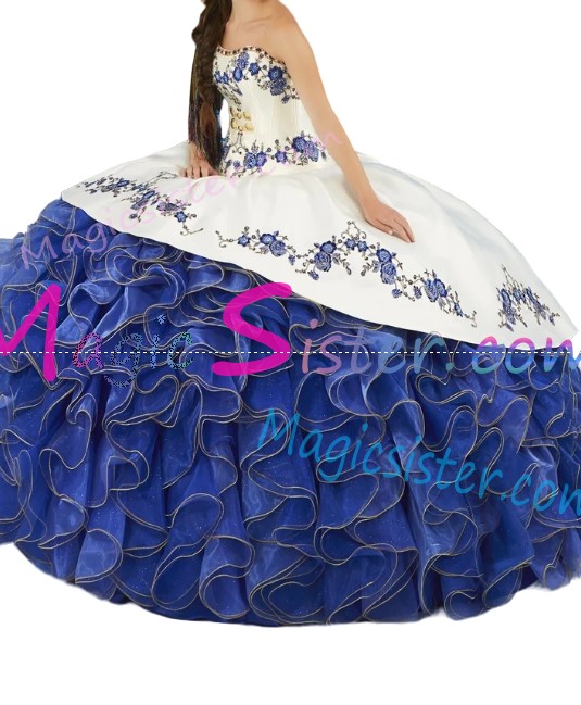 Hot Selling Embroidery Charro Quinceanera Dress