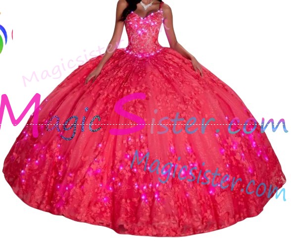 Hotselling Fushsia Quinceanera Dress