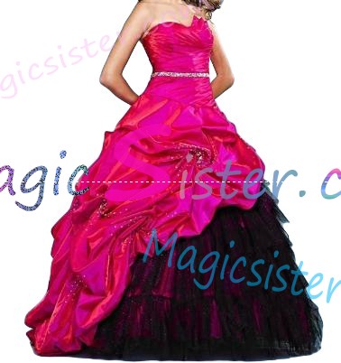 Topselling Fushsia Quinceanera Dress