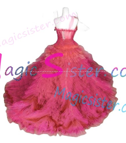Topselling Fushsia Quinceanera Dress