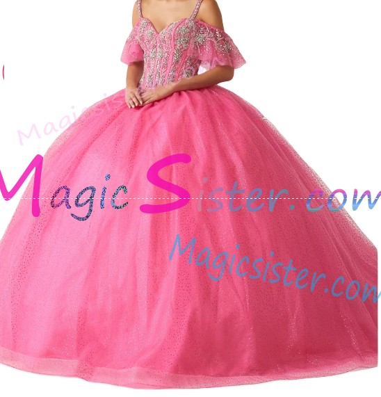Topselling Fushsia Quinceanera Dress