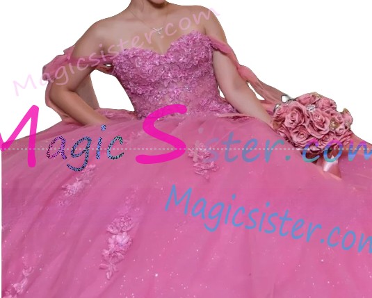 Topselling Fushsia Quinceanera Dress