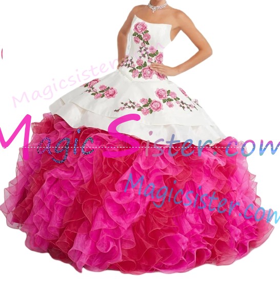 Topselling Fushsia Quinceanera Dress