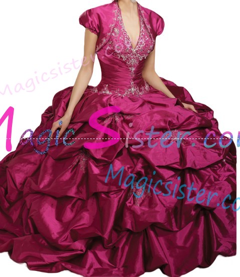 Topselling Fushsia Quinceanera Dress
