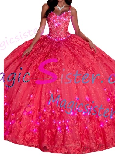 Topselling Fushsia Quinceanera Dress