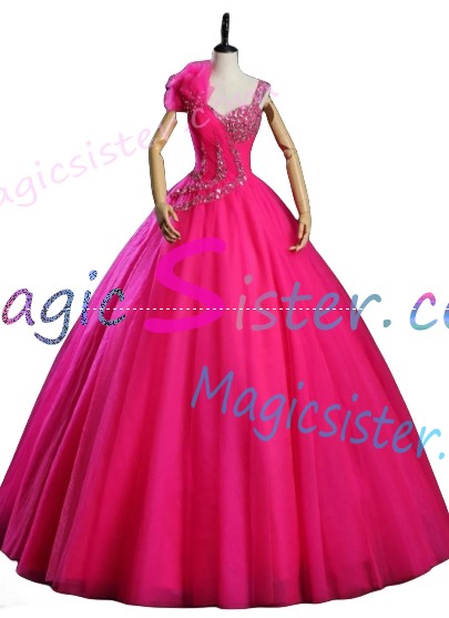 Topselling Fushsia Quinceanera Dress