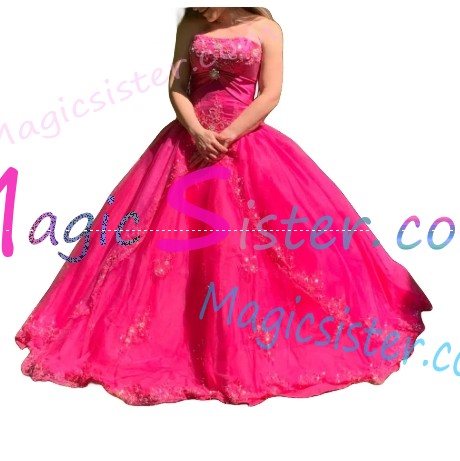 Topselling Fushsia Quinceanera Dress