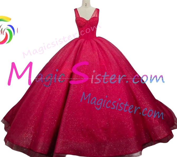 Topselling Luxury Fushsia Quinceanera Dress