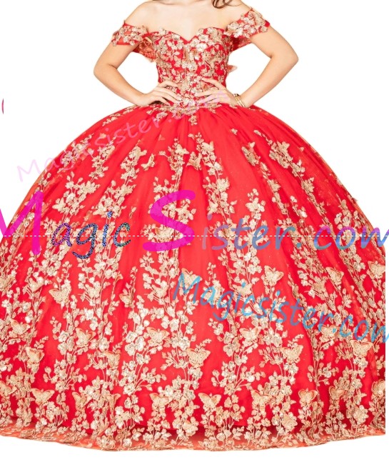 Hotselling Butterfly Quinceanera Dress