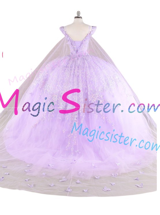 New Style Butterfly Quinceanera Dress