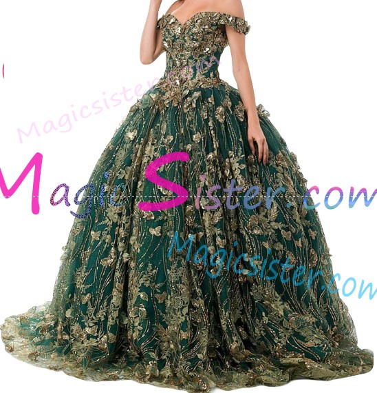 New Style Butterfly Quinceanera Dress