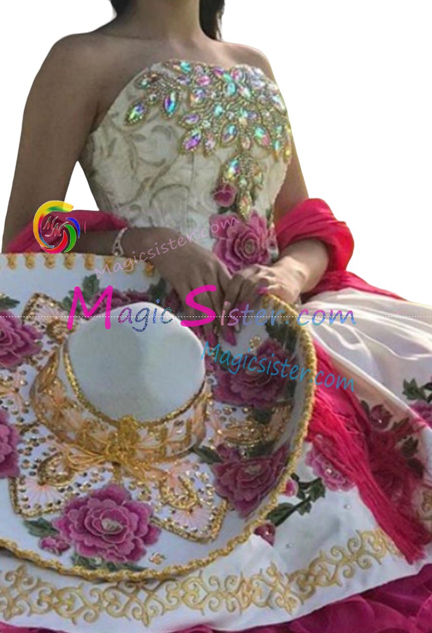 Topselling Fushsia Quinceanera Dress
