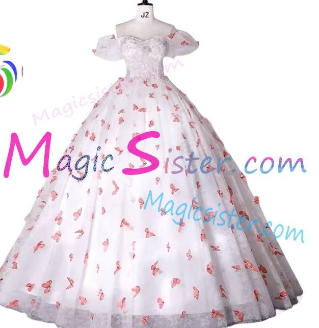 New Style Beautiful Butterfly Quinceanera Dress