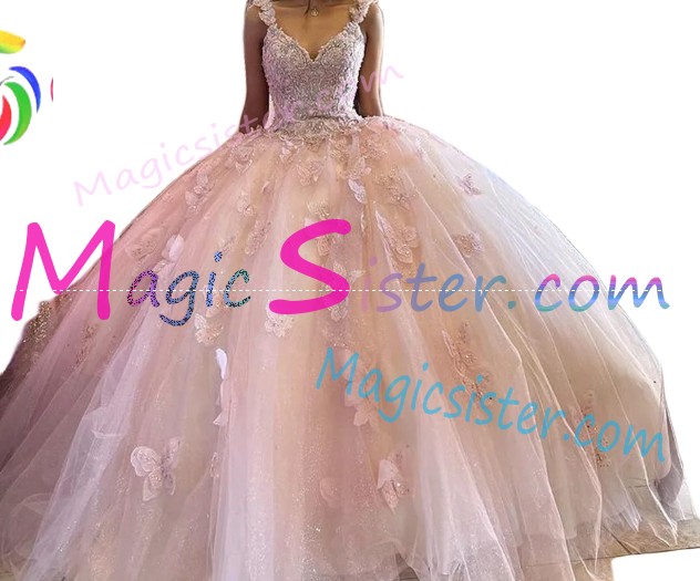 New Style Beautiful Butterfly Quinceanera Dress