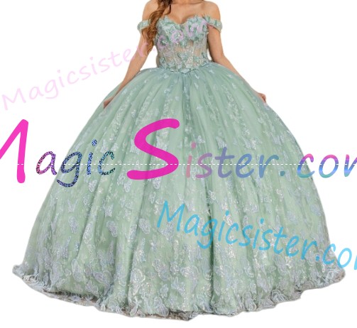 New Style Beautiful Butterfly Quinceanera Dress