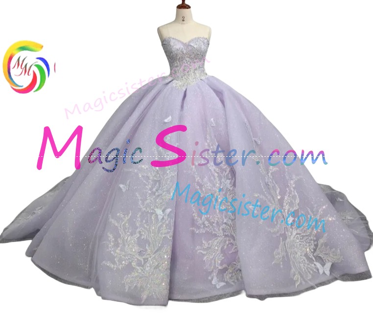 New Style Butterfly Quinceanera Dress