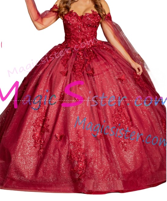 New Style Butterfly Quinceanera Dress