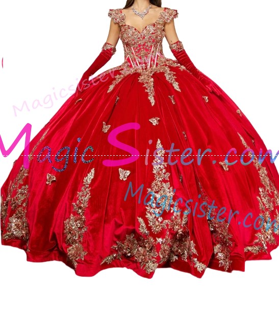 New Style Butterfly Quinceanera Dress