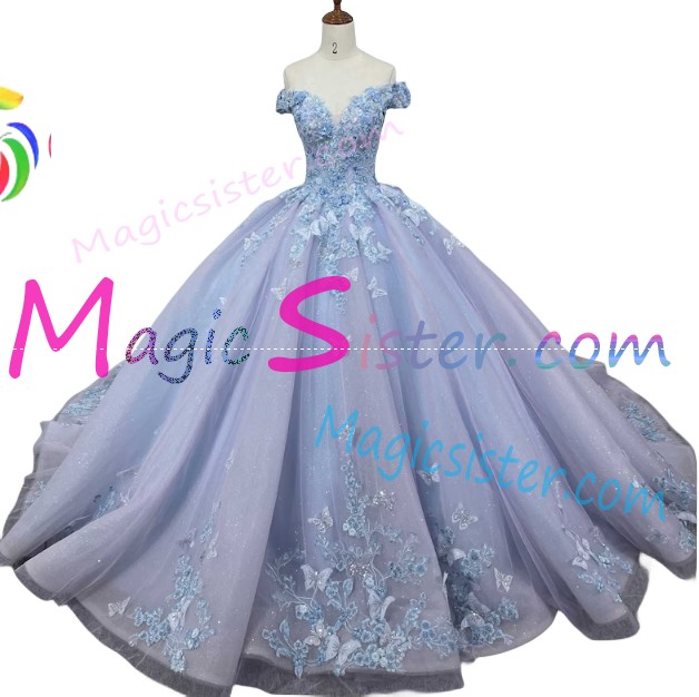 New Style Butterfly Quinceanera Dress