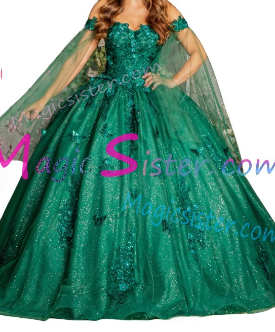 New Style Butterfly Quinceanera Dress