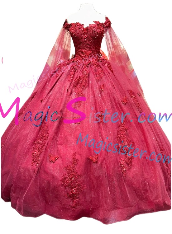 New Style Butterfly Quinceanera Dress