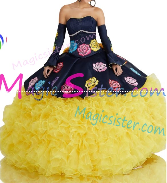 Hotselling New Style Butterfly Quinceanera Dress