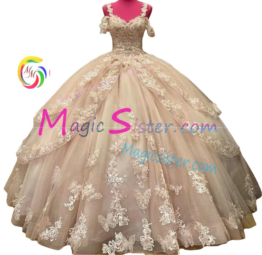 New Style Beautiful Butterfly Quinceanera Dress
