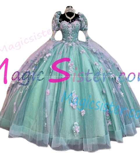 Hotselling New Style Butterfly Quinceanera Dres