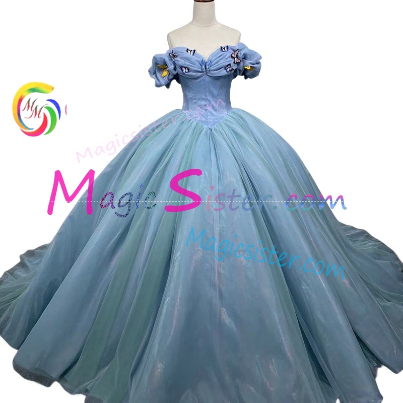Hotselling New Style Butterfly Quinceanera Dres