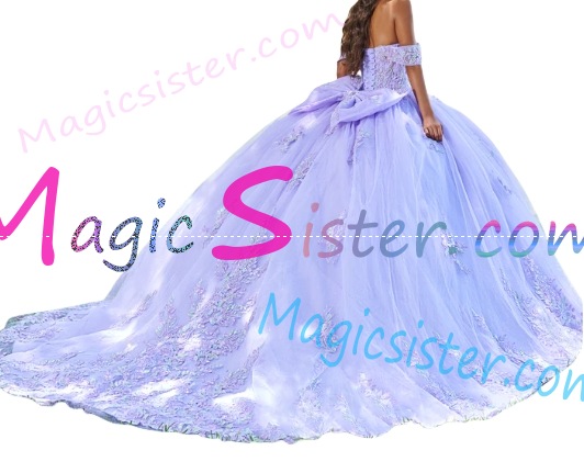 Hotselling New Style Butterfly Quinceanera Dres