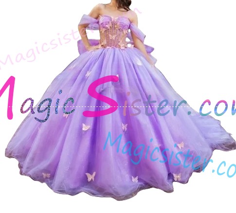 New Style Hotselling Butterfly Quinceanera Dress