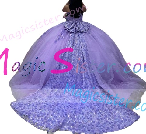 New Style Hotselling Butterfly Quinceanera Dress