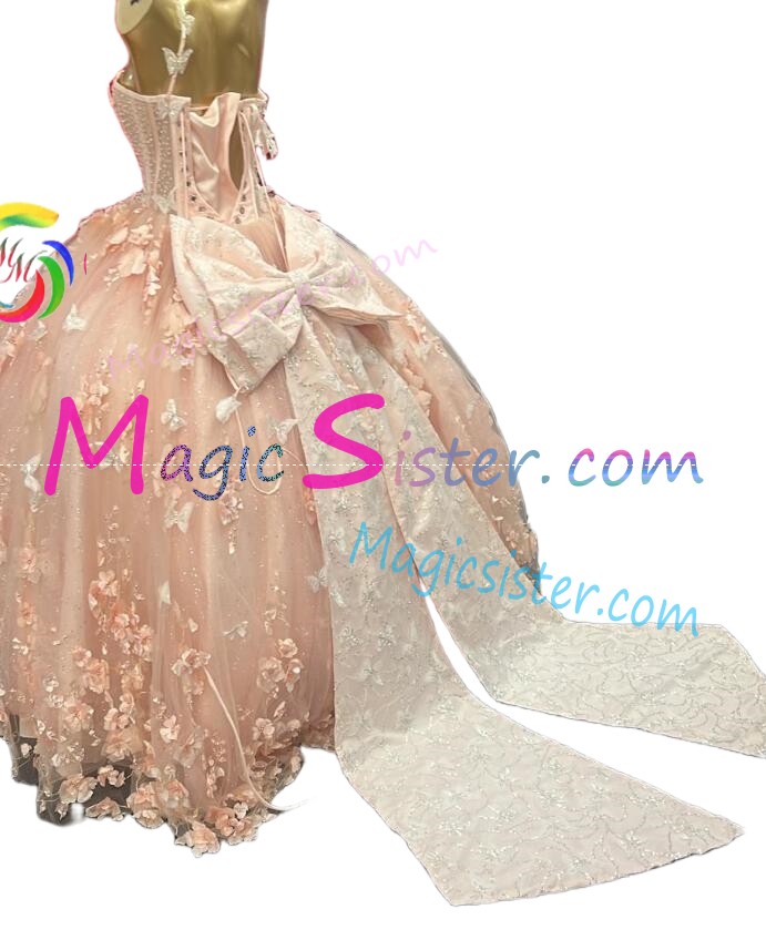 New Style Hotselling Butterfly Quinceanera Dress