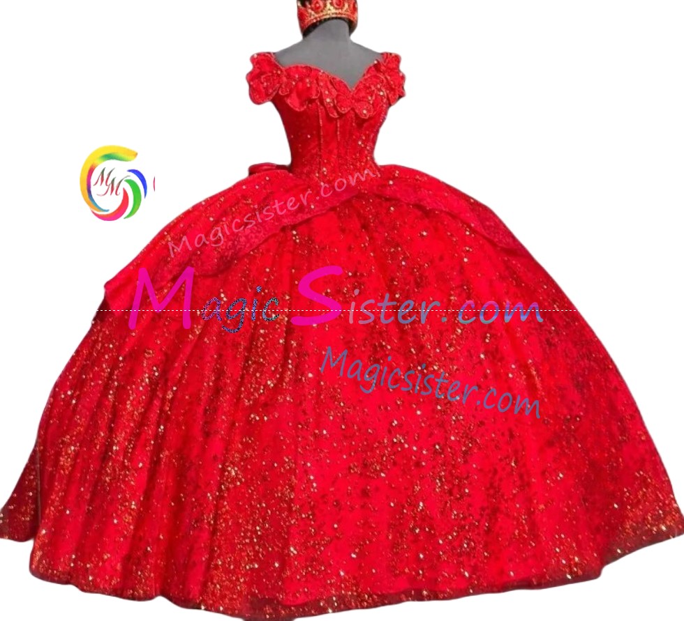 Topselling Beautiful Red Quinceanera Dress