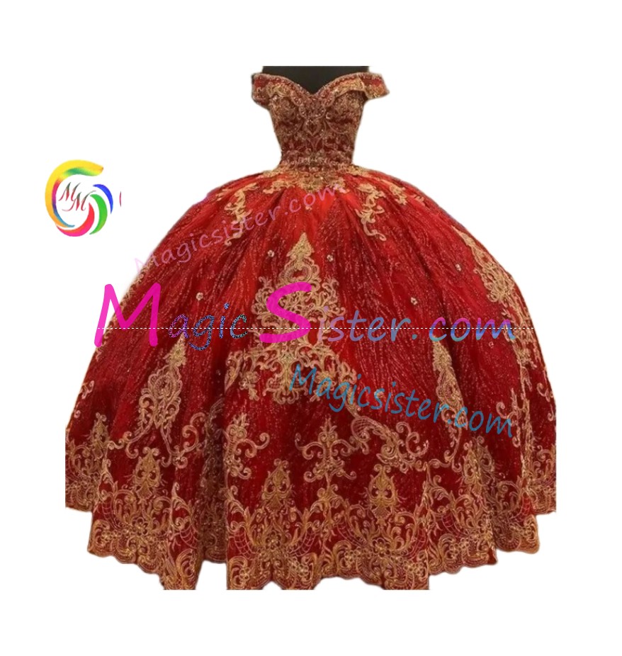 Topselling Beautiful Red Quinceanera Dress