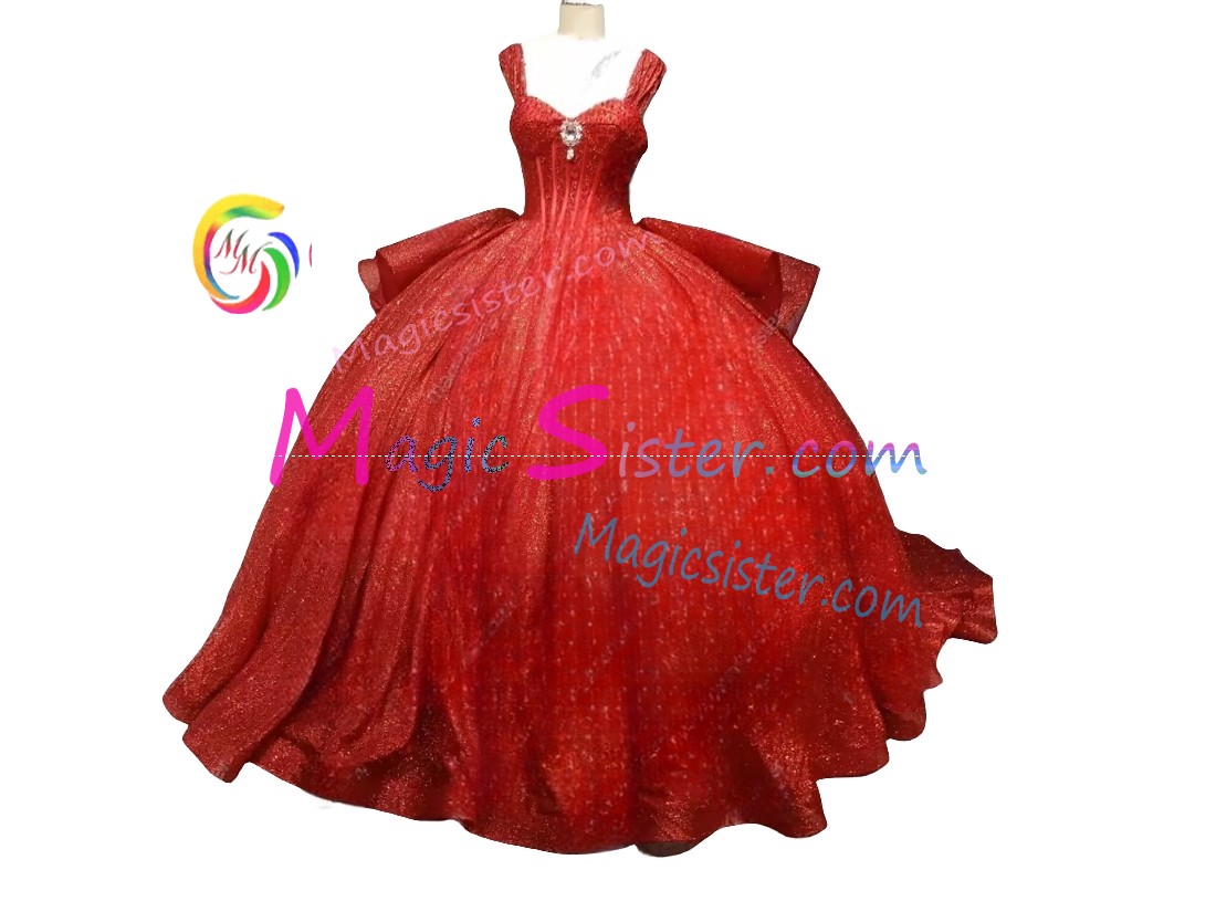 Topselling Luxury Red Quinceanera Dress