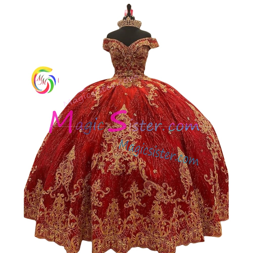 Topselling Red Quinceanera Dress