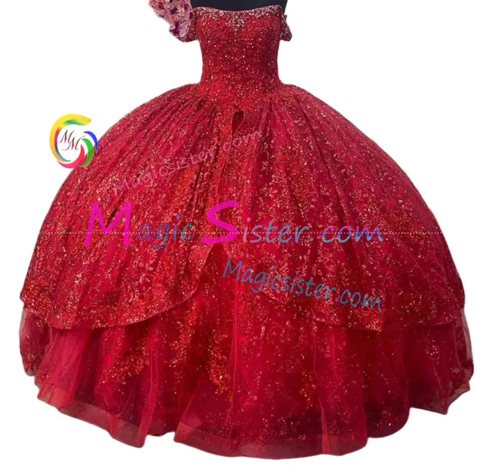 Topselling Red Quinceanera Dress
