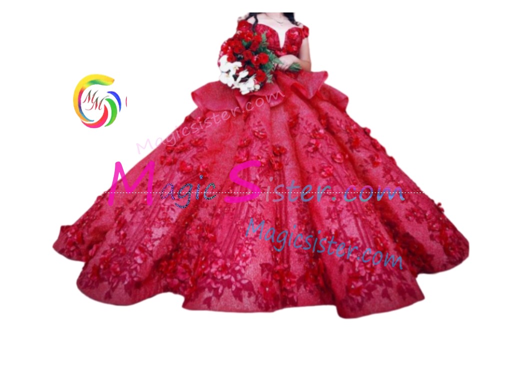 Topselling Red Quinceanera Dress