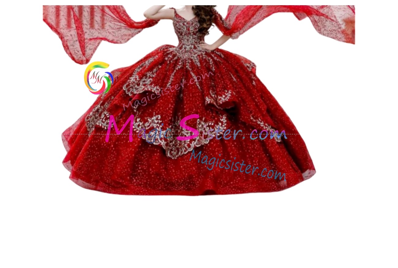 Topselling Red Quinceanera Dress
