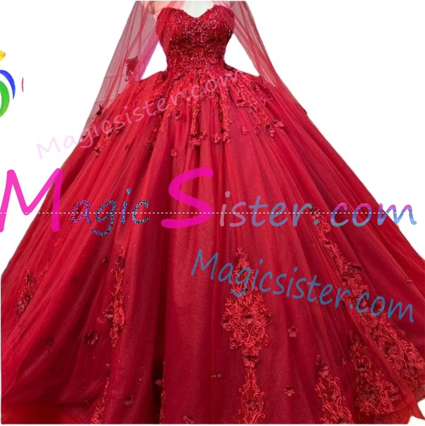 Topselling Red Quinceanera Dress