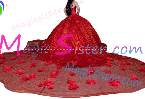 Topselling Red Quinceanera Dress