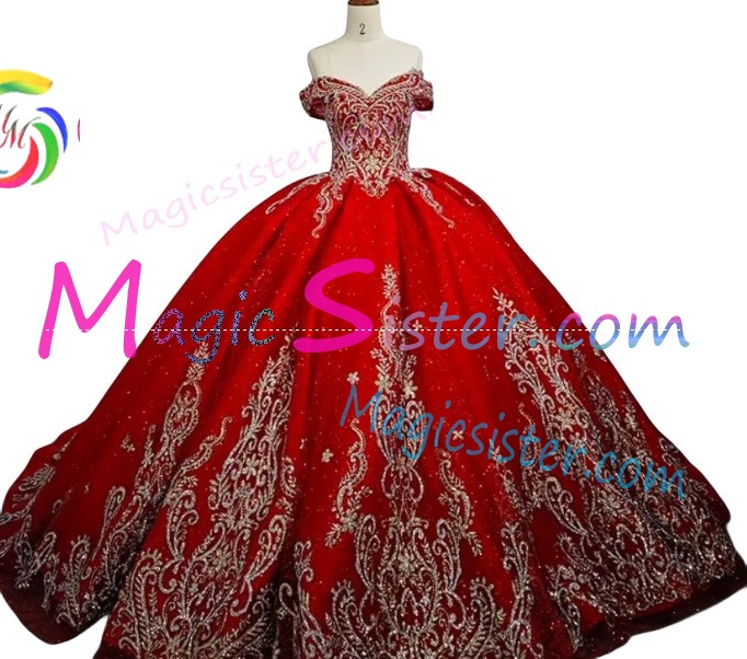 Topselling Red Quinceanera Dress