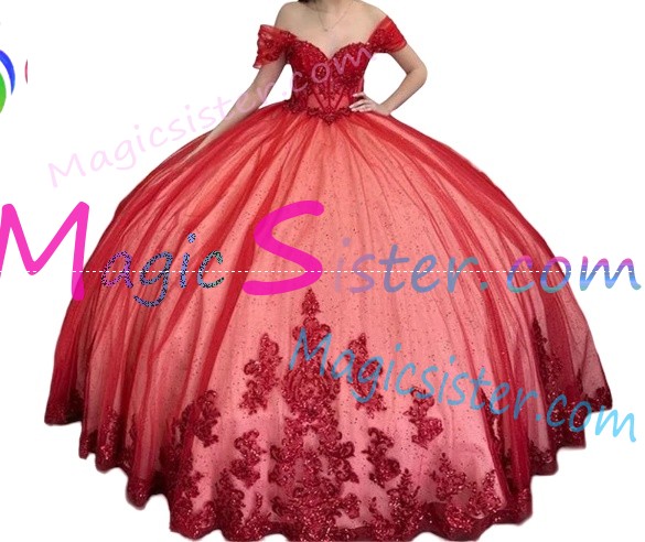 Topselling Red Quinceanera Dress